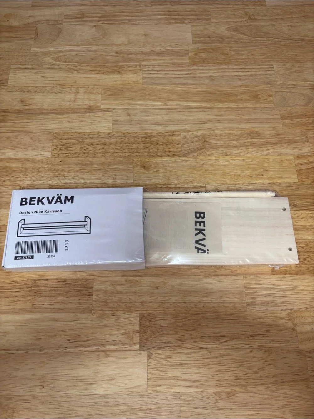 IKEA BEKVÄM Spice Tack Shelf / pine